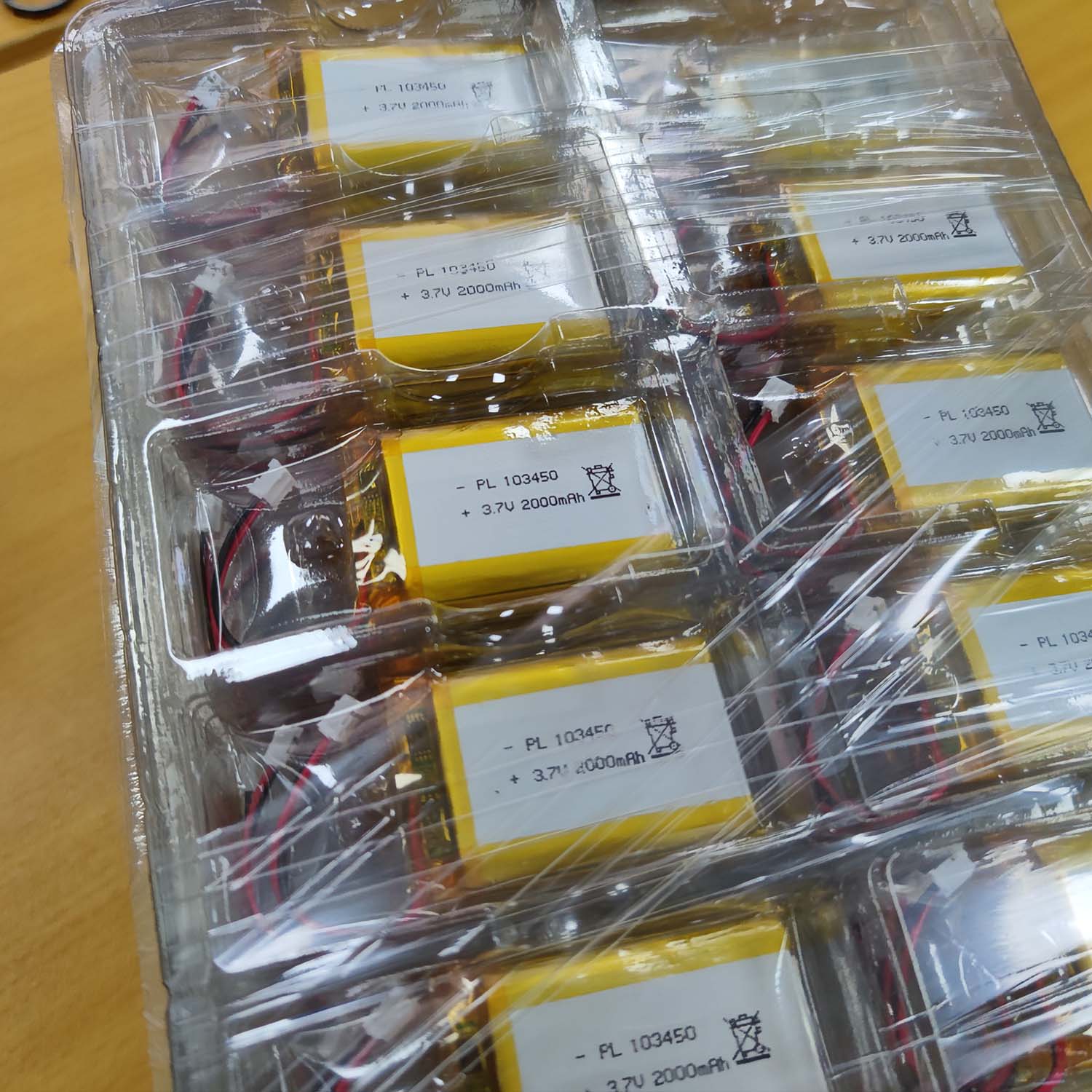 3.7V 2000mAh 103450 Lithium Polymer Battery - Image 3
