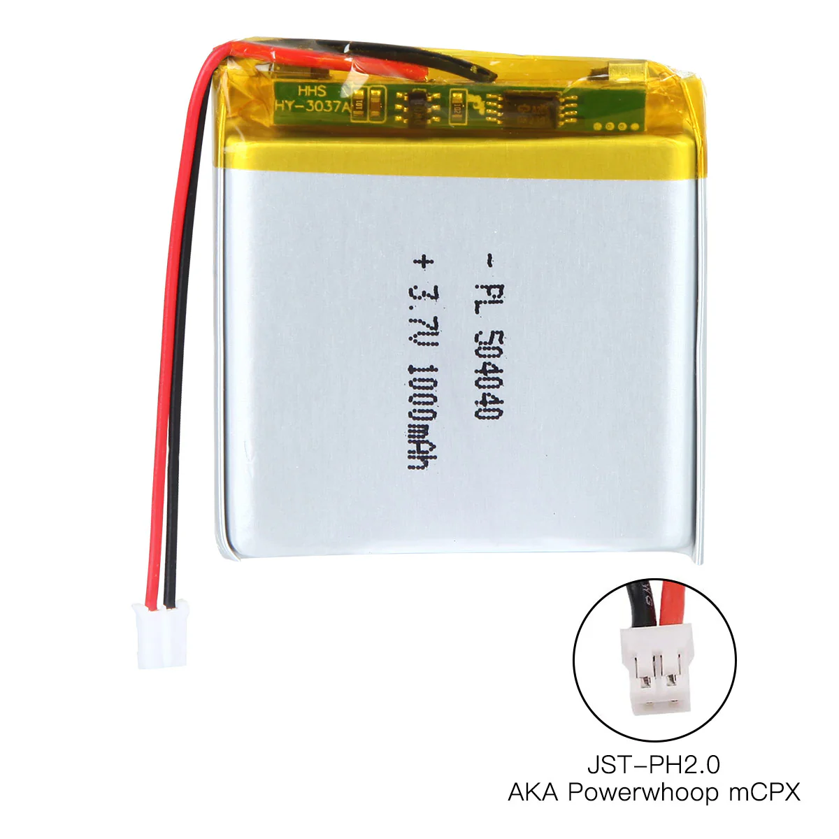 YDL 3.7V 1000mAh 504040 Rechargeable Lithium Polymer Battery - Image 4