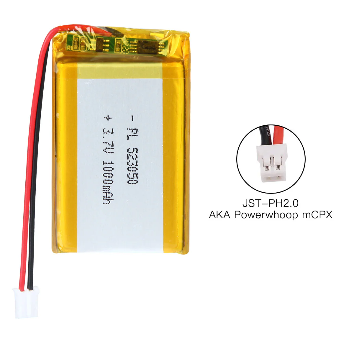YDL 3.7V 800mAh 523050 Rechargeable  Lithium  Polymer Battery - Image 6