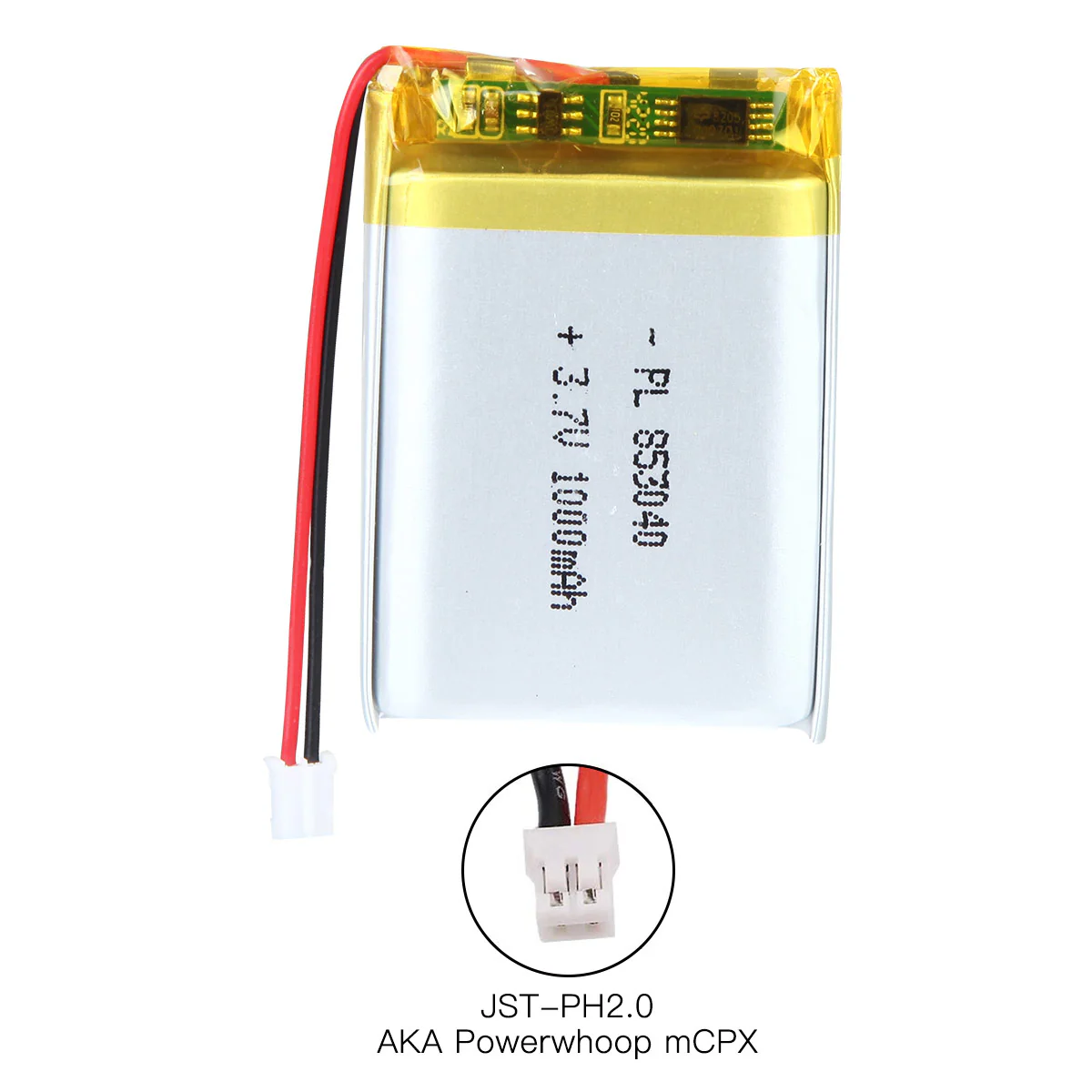 YDL 3.7V 1000mAh 853040 Rechargeable Lithium Polymer  Battery - Image 6