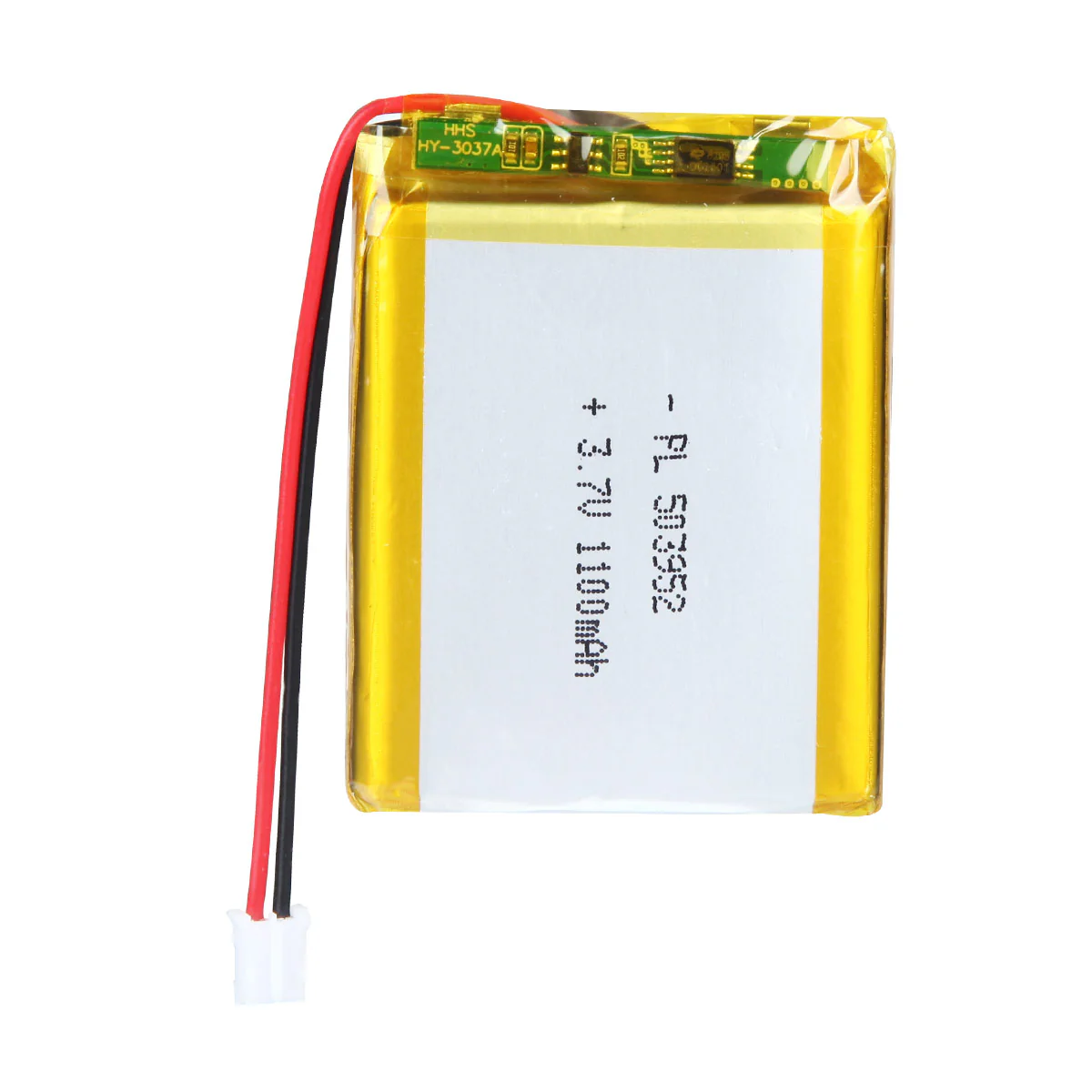YDL 3.7V 1100mAh 503952 Rechargeable Lithium Polymer Battery Length 54mm