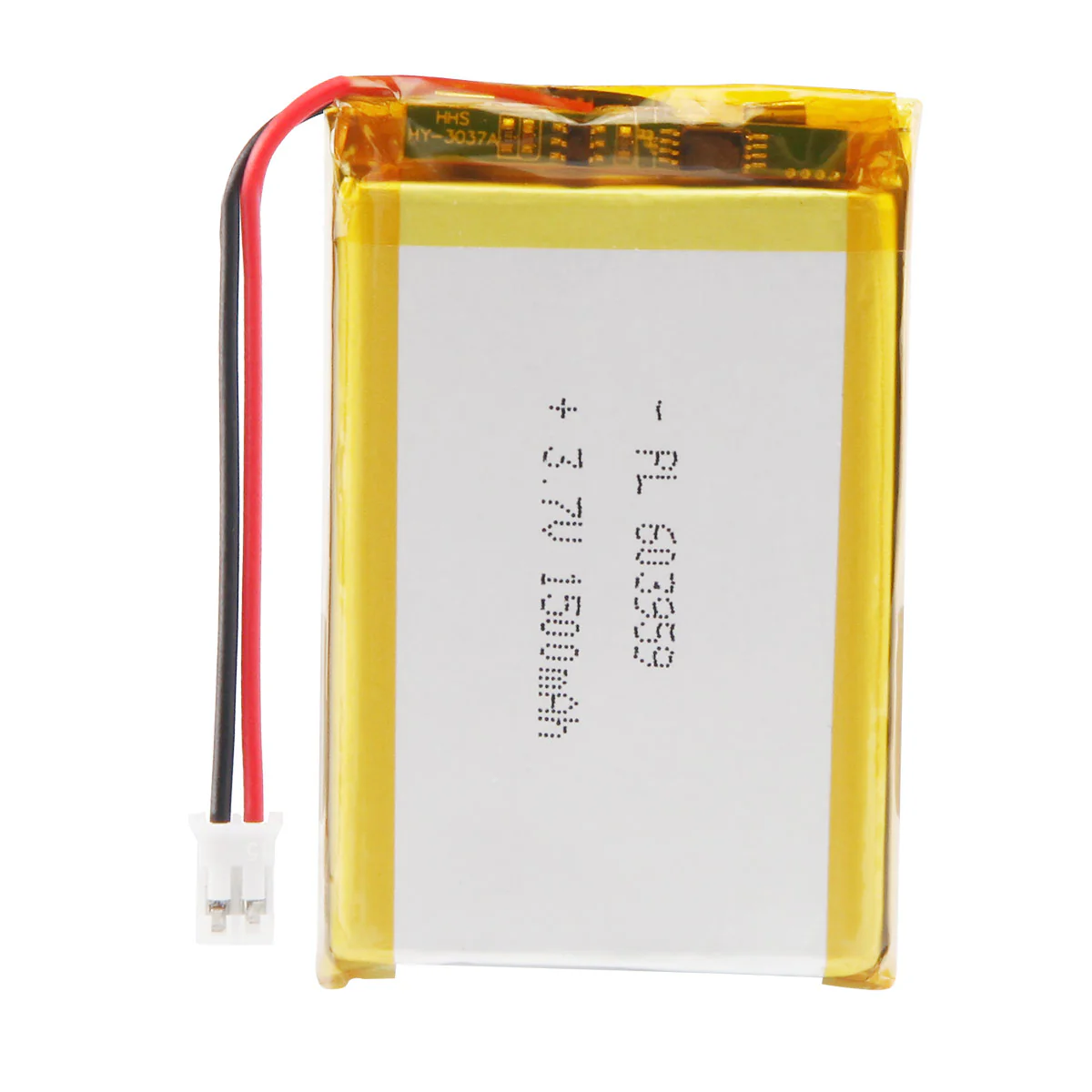 3.7V 1500mAh 603959 Rechargeable Lithium Polymer Battery Length 61mm