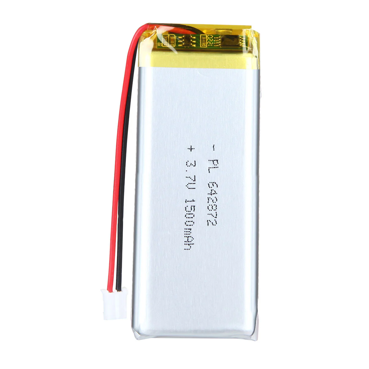 YDL 3.7V 1500mAh 642872 Rechargeable Lithium Polymer Battery Length 74mm