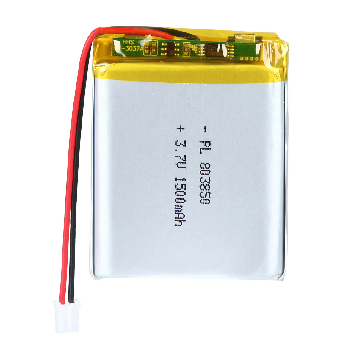 YDL 3.7V 1500mAh 803850 Rechargeable Lithium Polymer Battery