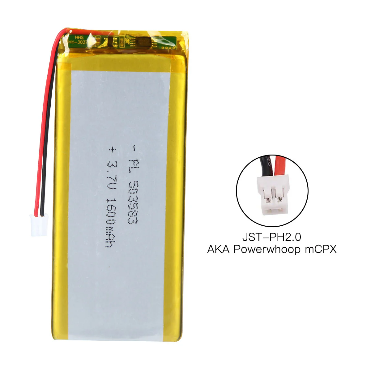 YDL 3.7V 1600mAh 503583 Rechargeable Lithium Polymer Battery Length 85mm - Image 7