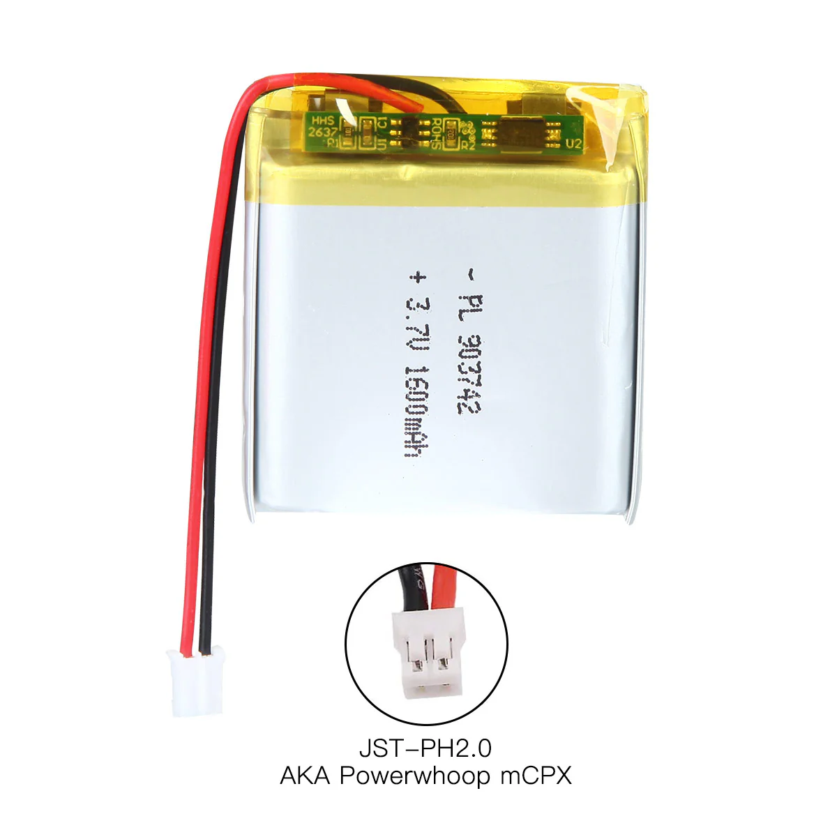 YDL 3.7V 1600mAh 903742 Rechargeable Lithium Polymer Battery - Image 7