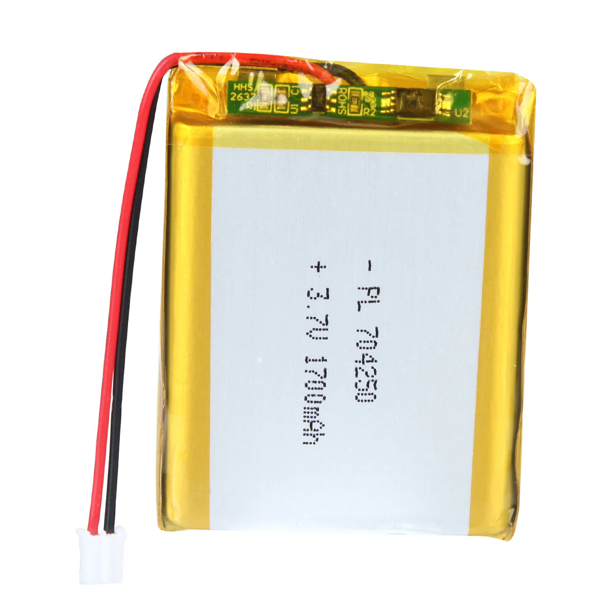 YDL 3.7V 1700mAh 704250 Lithium Polymer Battery Pack