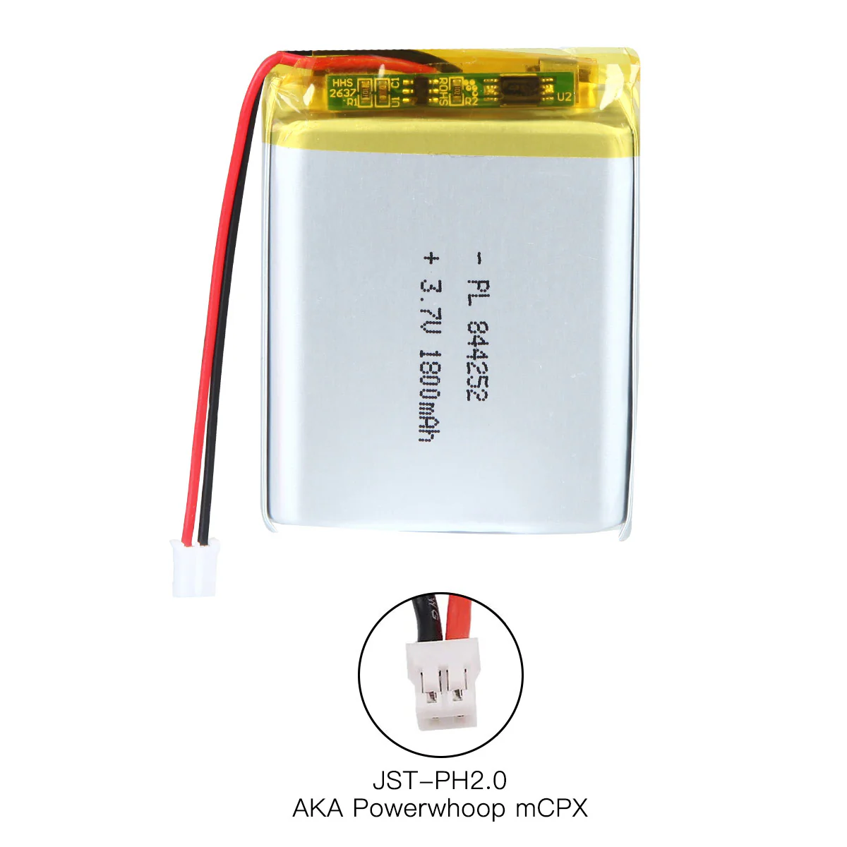 YDL 3.7V 1800mAh 844252 Rechargeable Lithium Polymer Battery - Image 7