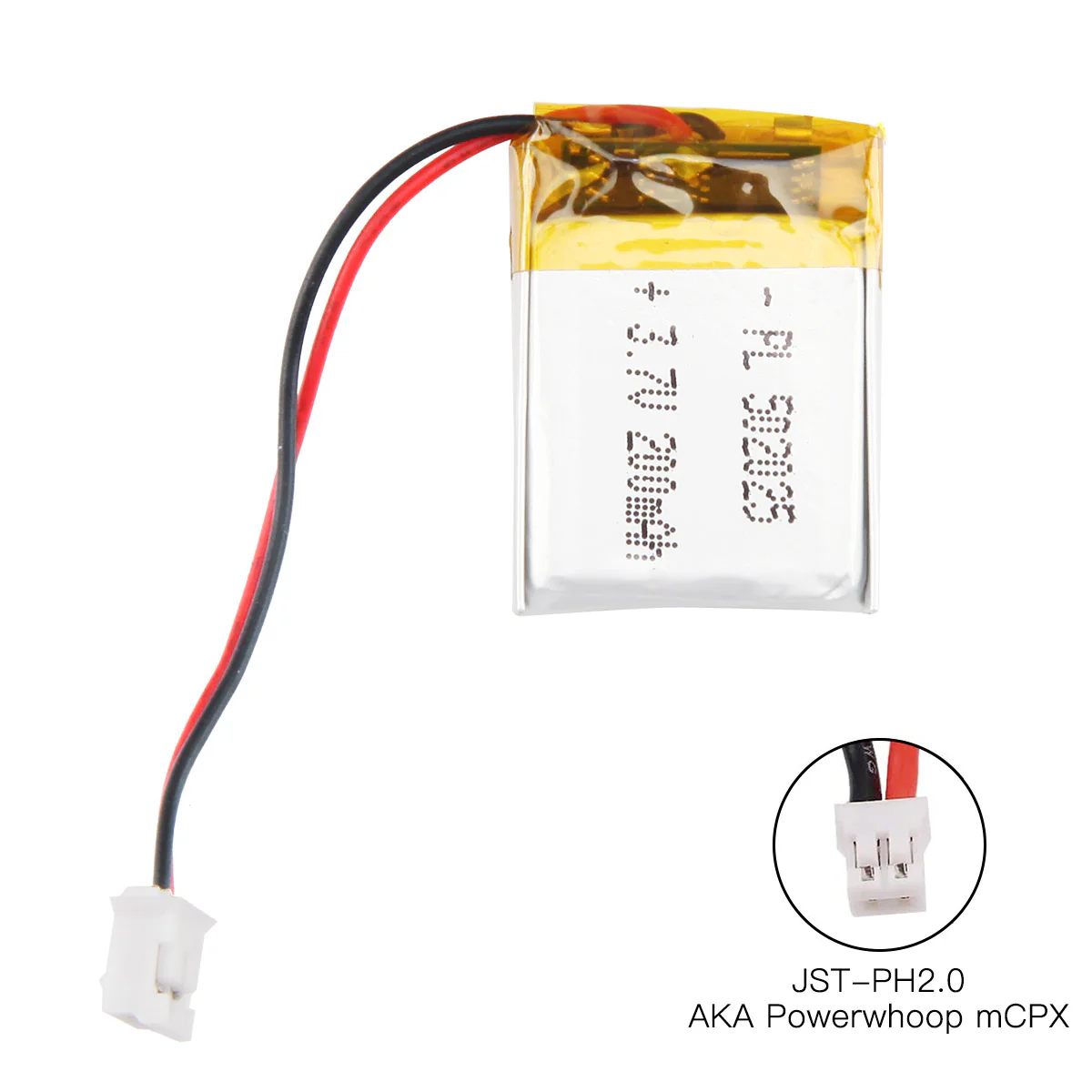 YDL 3.7V 200mAh 502025 Rechargeable Lithium Polymer Battery Length 27mm - Image 4