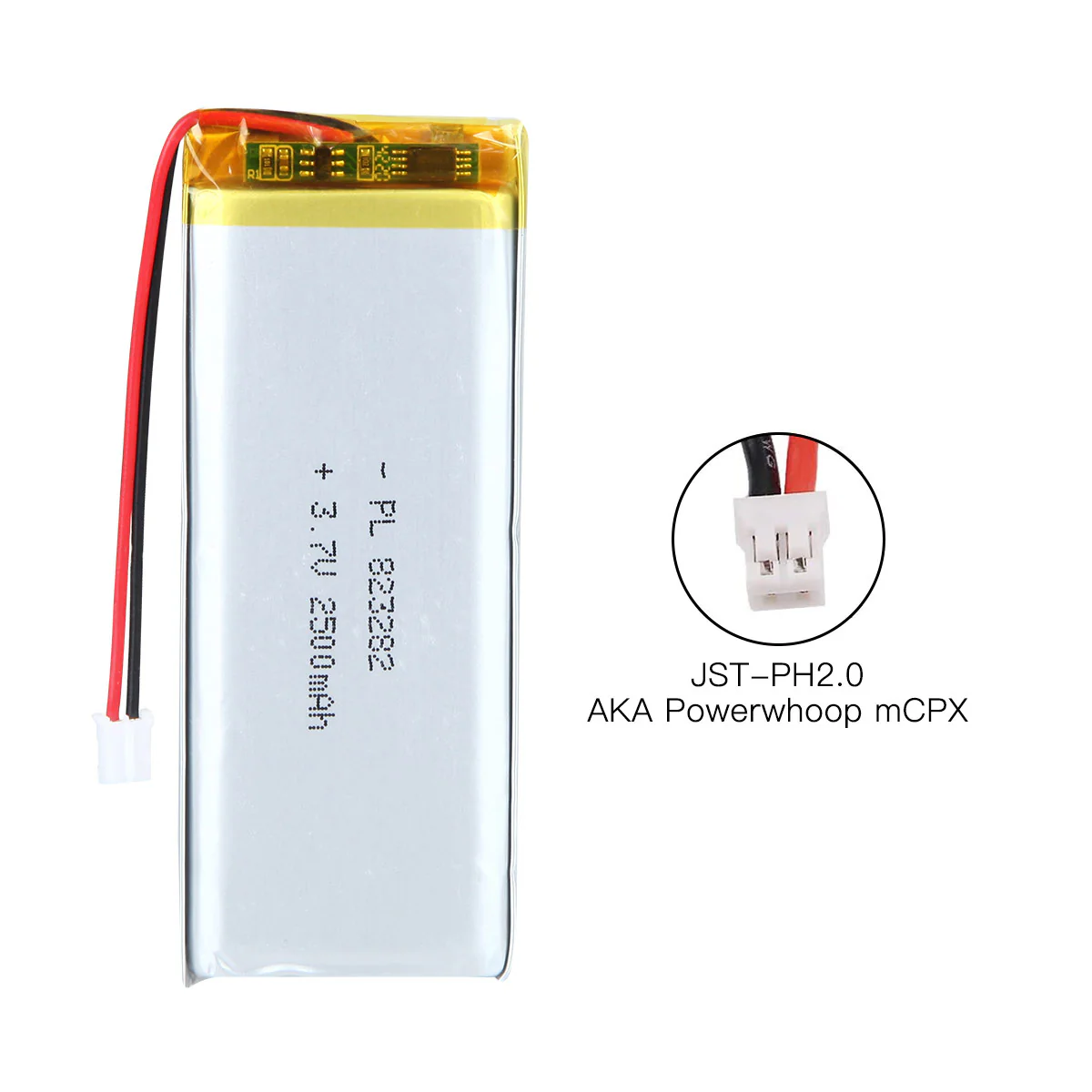YDL 3.7V 2500mAh 823282 Rechargeable Lithium  Polymer Battery - Image 6