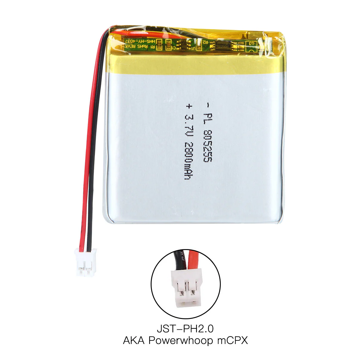 YDL 3.7V 2800mAh 805255 Rechargeable Lithium Polymer Battery - Image 6