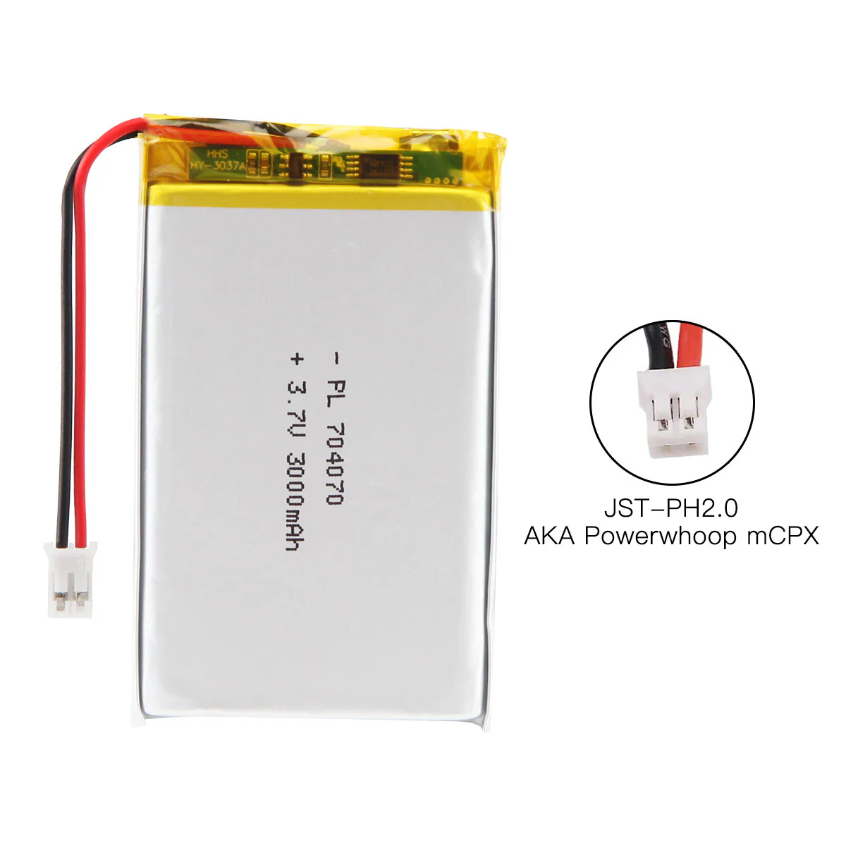 YDL 3.7V 2800mAh 704070/804070 Rechargeable Lithium  Polymer Battery - Image 6