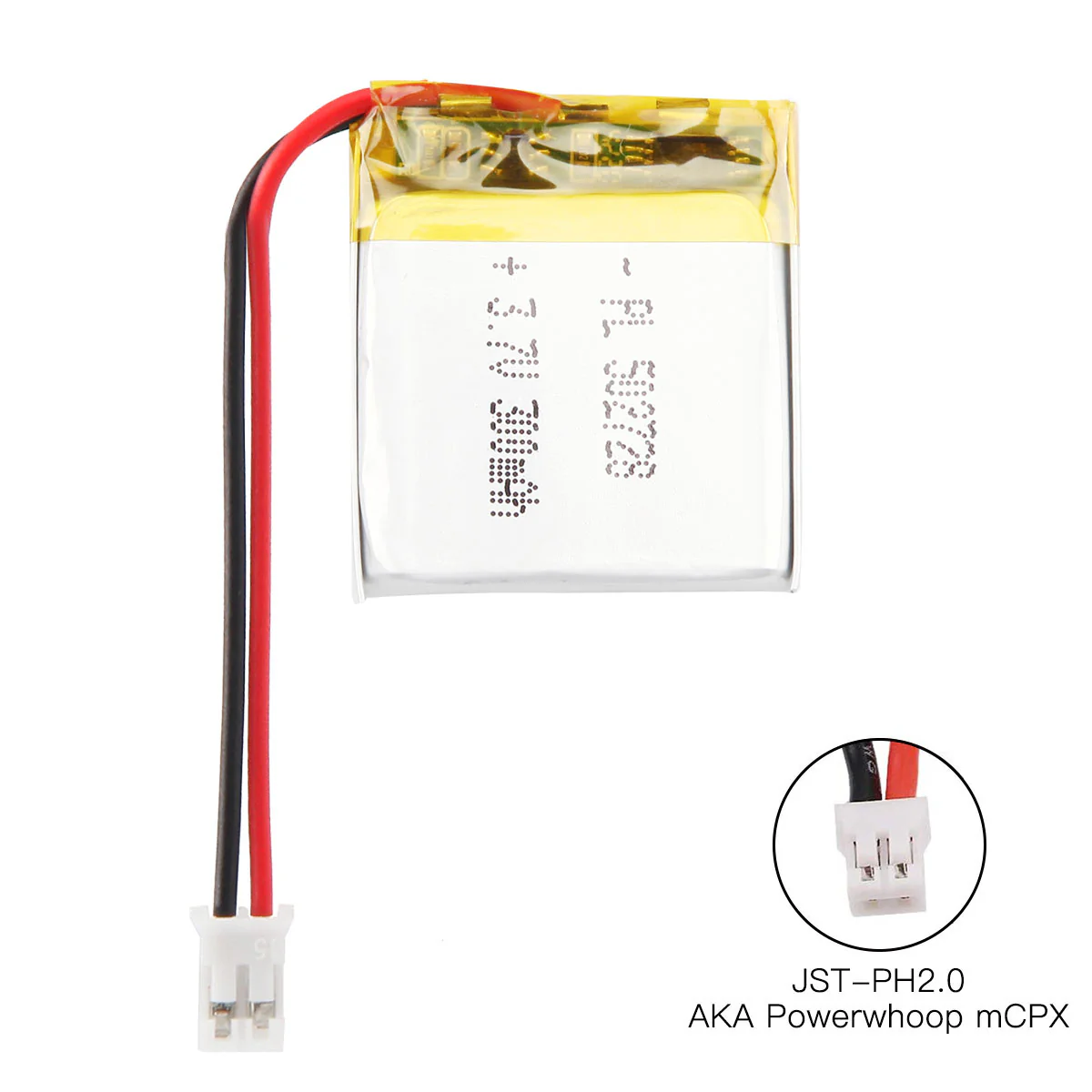 YDL 3.7V 360mAh 502728 Rechargeable Lithium  Polymer Battery Length 30mm - Image 4