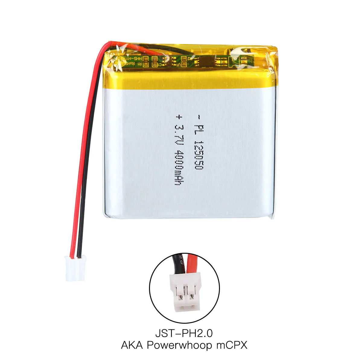 YDL 3.7V 4000mAh 125050 Rechargeable Lithium  Polymer Battery - Image 6