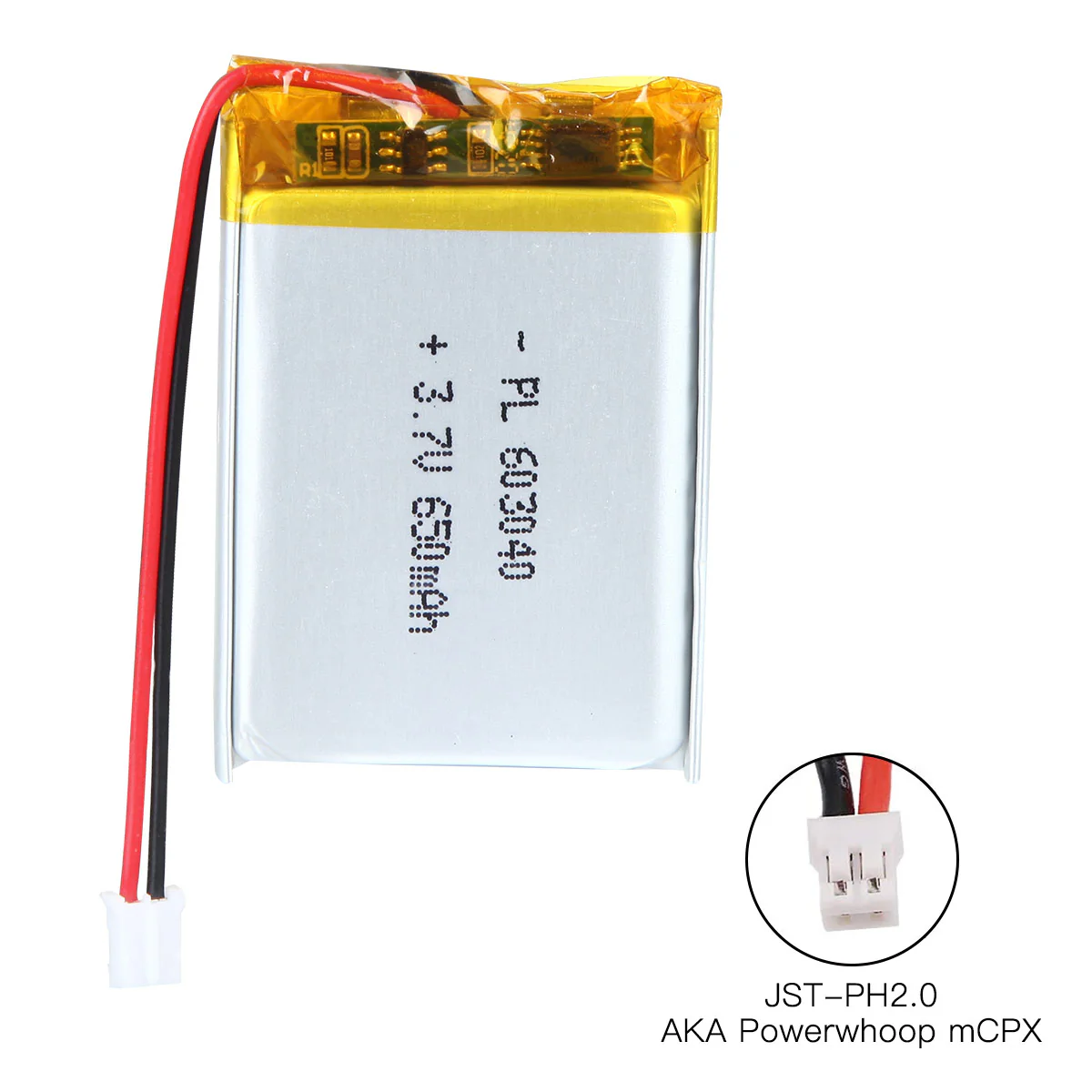 3.7V 650mAh 603040 Rechargeable Lithium Polymer Battery - Image 4