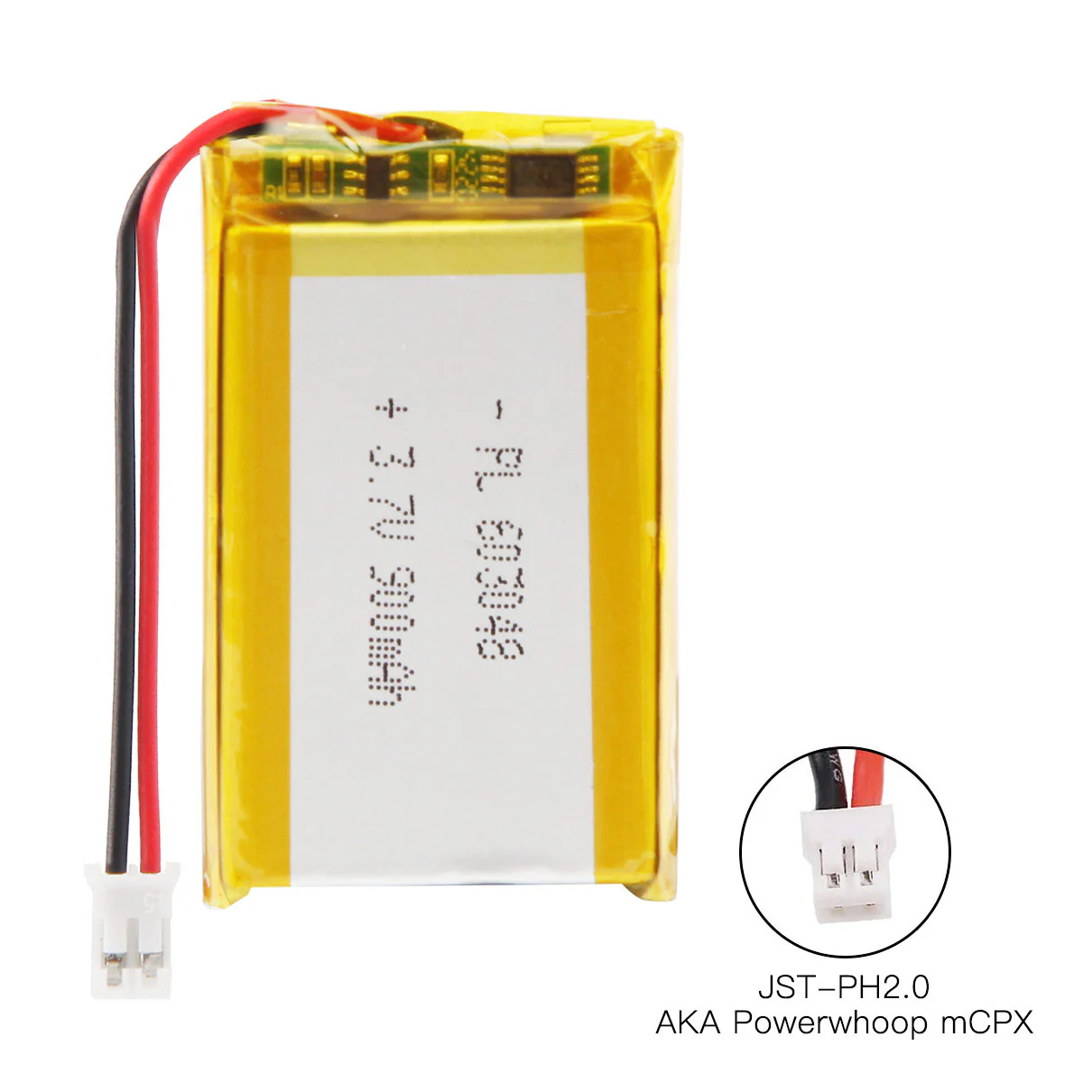3.7V 900mAh 603048 Rechargeable Lithium  Polymer Battery - Image 4