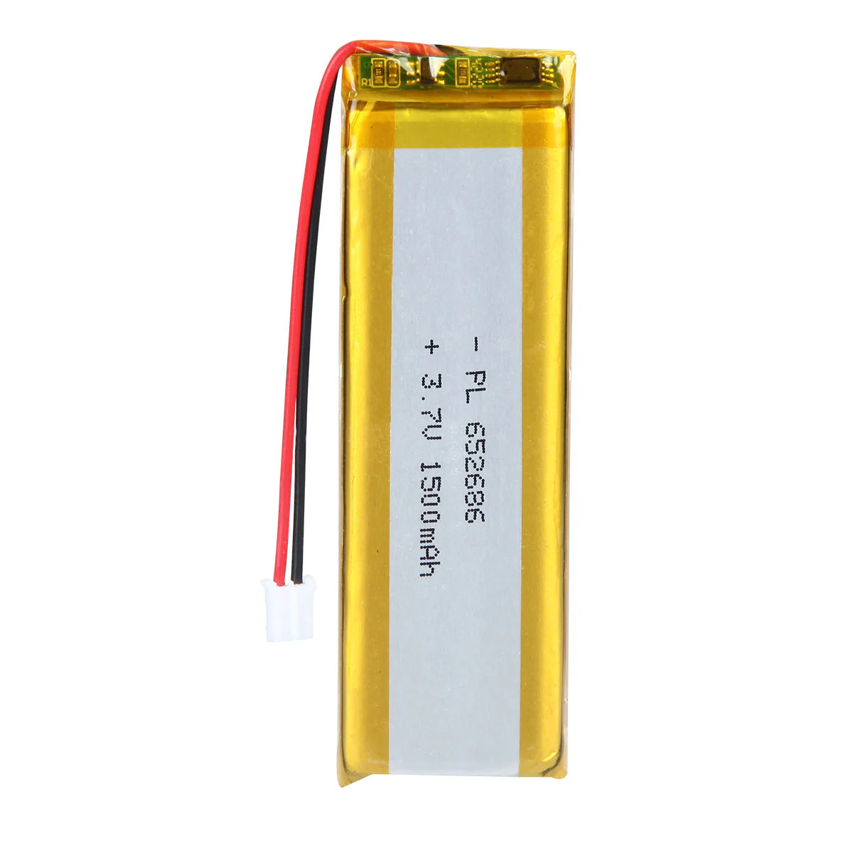 3.7V 1500mAh 652686 Rechargeable Lithium Polymer Battery