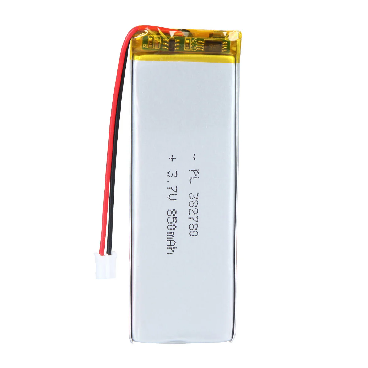 3.7V 382780 850mAh Rechargeable Lithium Polymer Battery